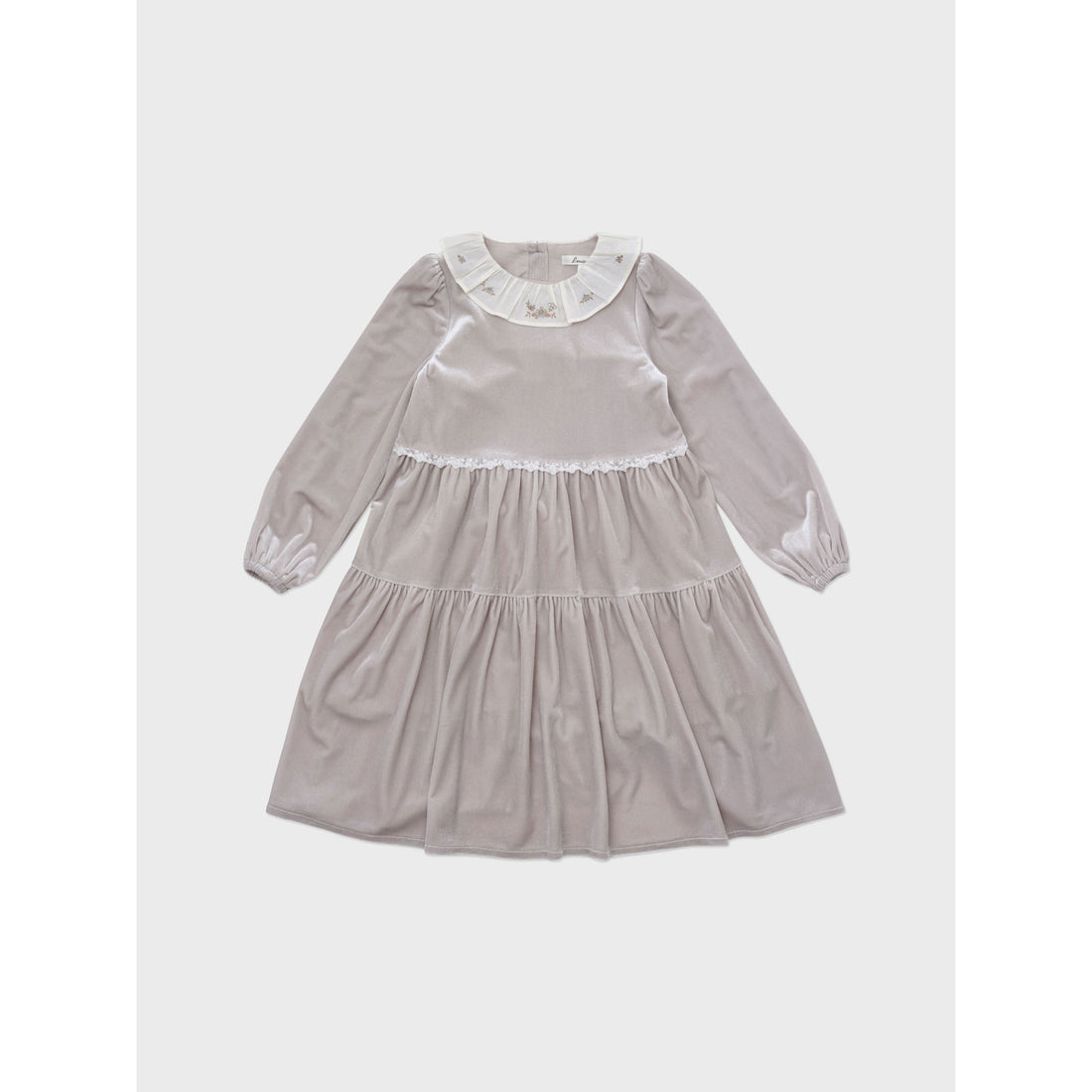Louisiella Branle Velvet Dress