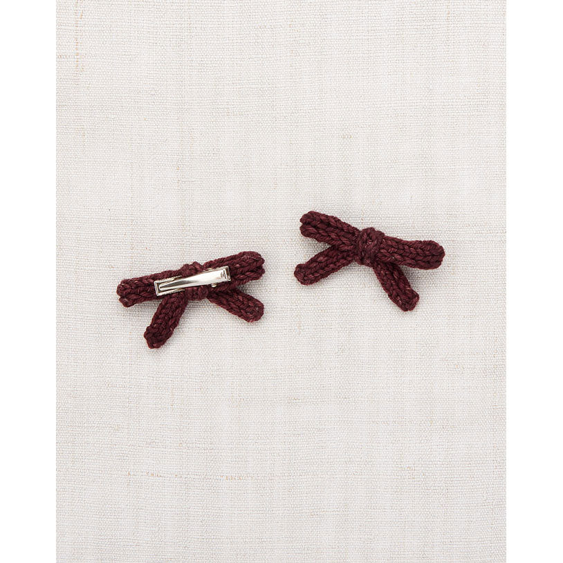 Misha and Puff  Fig Goldie Bow Set