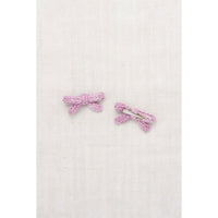 Misha and Puff Hazy Lilac Goldie Bow Set