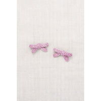 Misha and Puff Hazy Lilac Goldie Bow Set