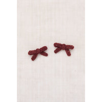 Misha and Puff  Madder Root Goldie Bow Set