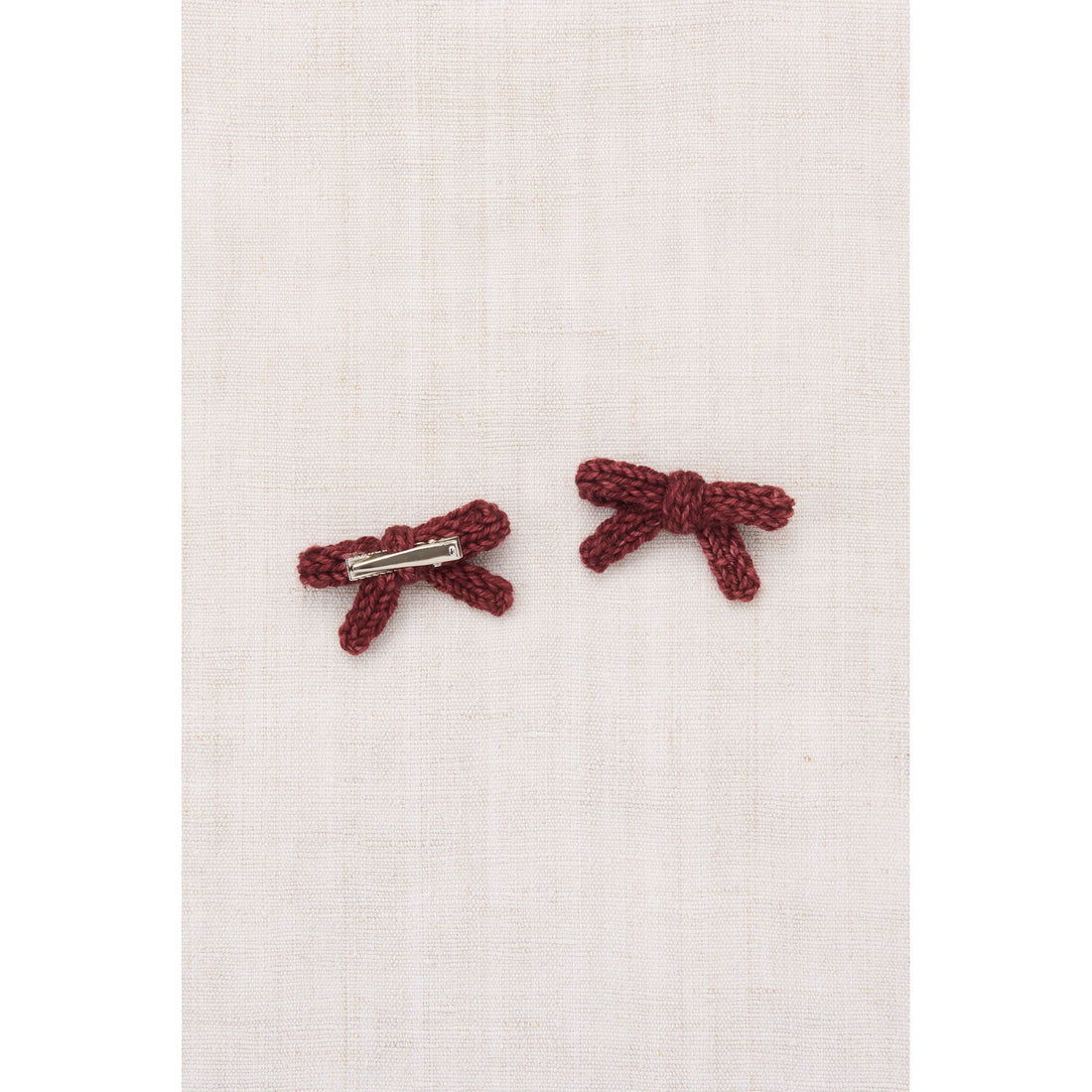 Misha and Puff  Madder Root Goldie Bow Set