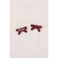 Misha and Puff  Madder Root Goldie Bow Set