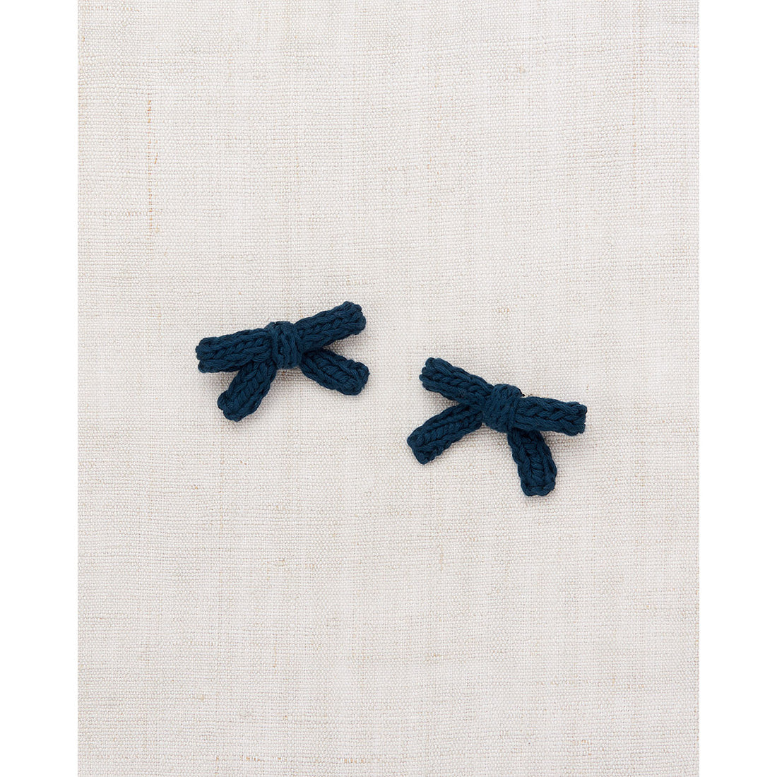 Misha and Puff Marine Blue Goldie Bow Set