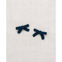 Misha and Puff Marine Blue Goldie Bow Set