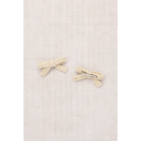 Misha and Puff   Marzipan Goldie Bow Set
