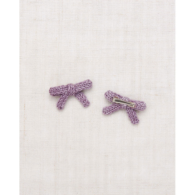 Misha and Puff Periwinkle Goldie Bow Set
