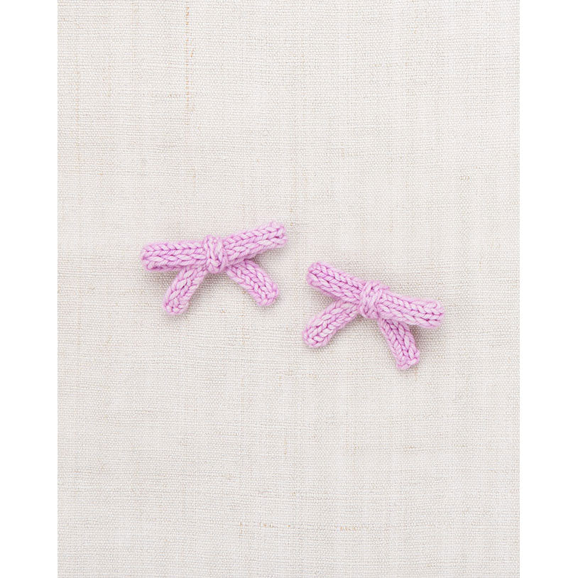 Misha and Puff  Pink Lilac Goldie Bow Set
