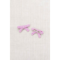 Misha and Puff Pink Lilac Goldie Bow Set