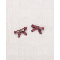 Misha and Puff Plum Goldie Bow Set