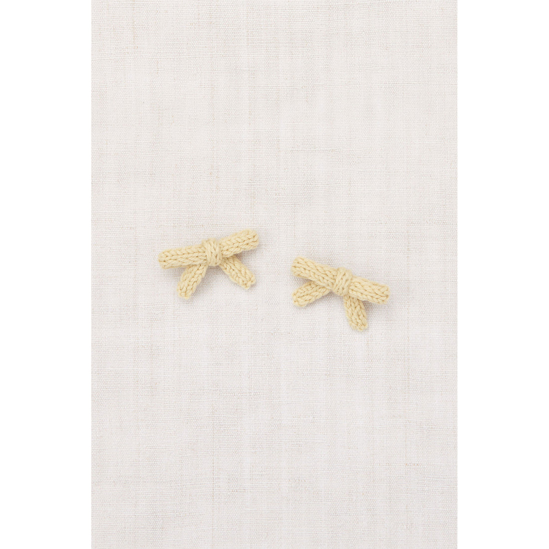 Misha and Puff Raffia Goldie Bow Set