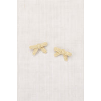 Misha and Puff Raffia Goldie Bow Set