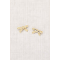 Misha and Puff Raffia Goldie Bow Set