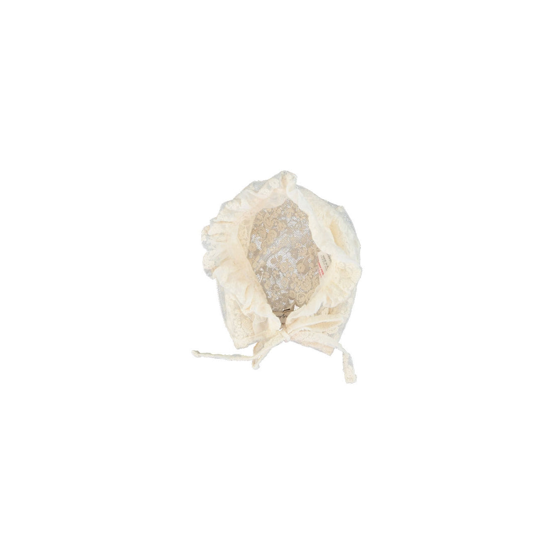 Bebe Organic Antique White Grace Bonnet
