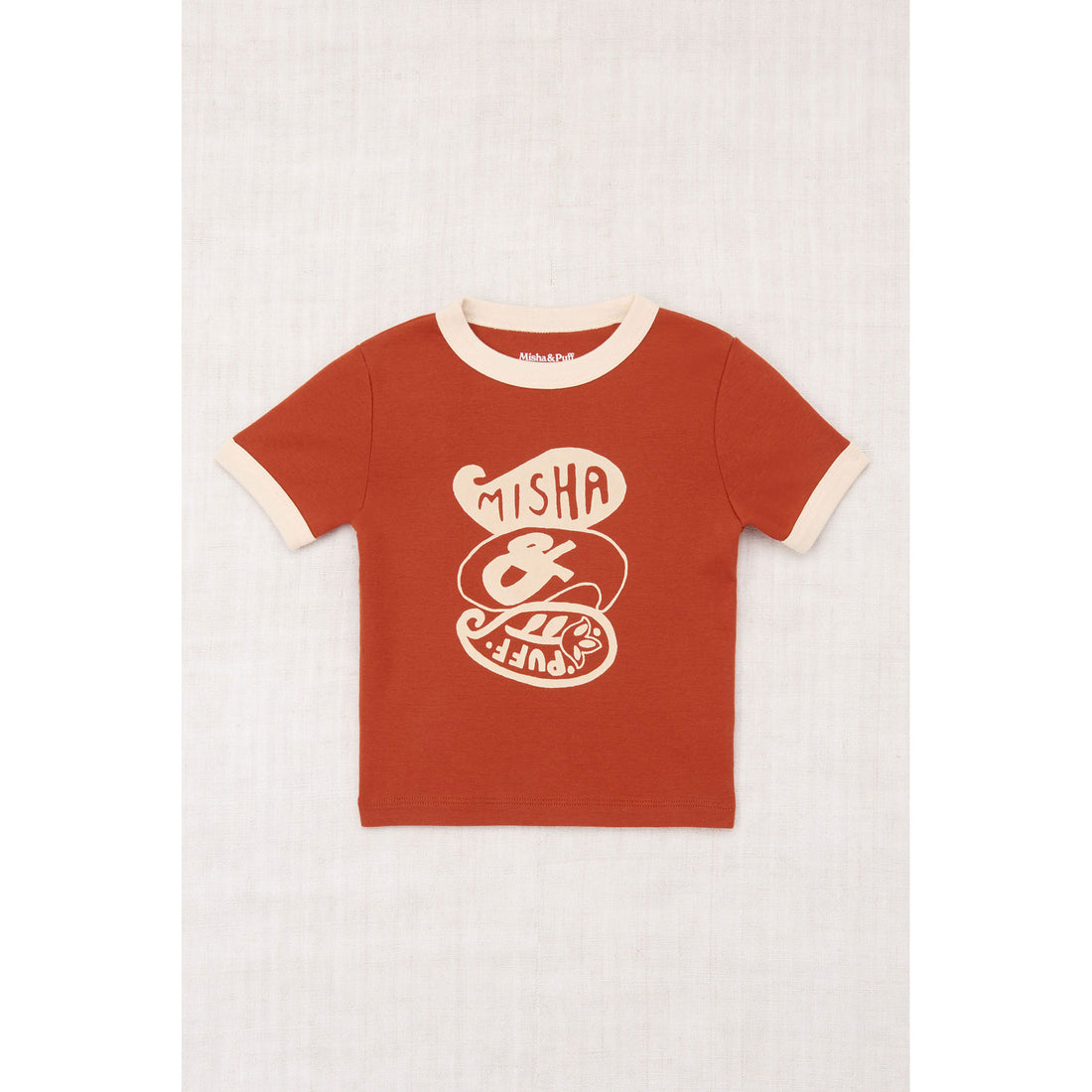 Misha and Puff Claystone Groovy Paisley Ringer Tee