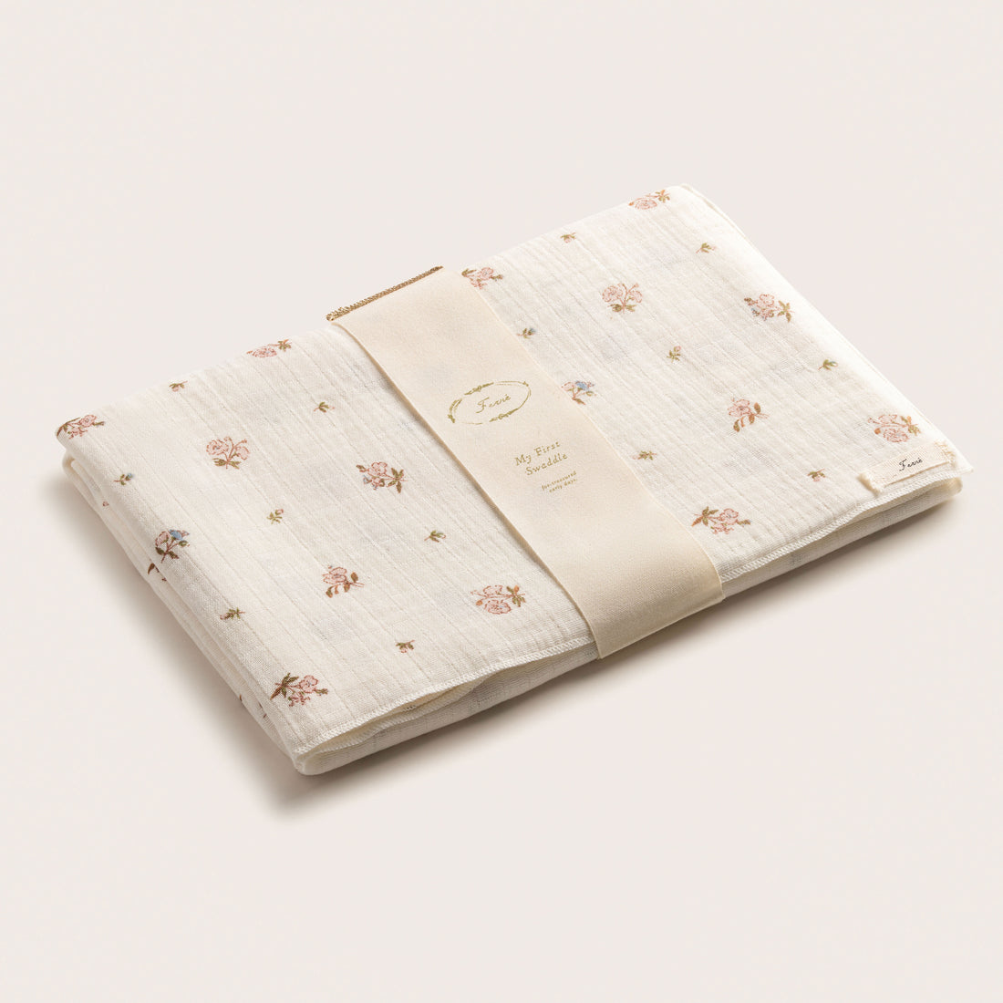 Ferne Poppy Floral Swaddle