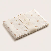 Ferne Poppy Floral Swaddle