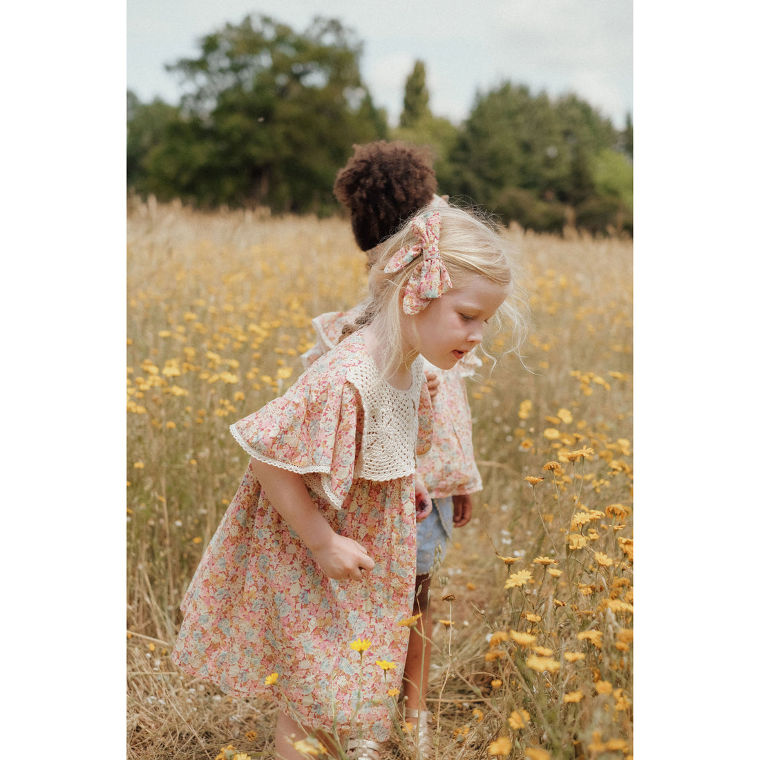 Louise Misha Pink Sweet Pastel Gilla Hair Clip