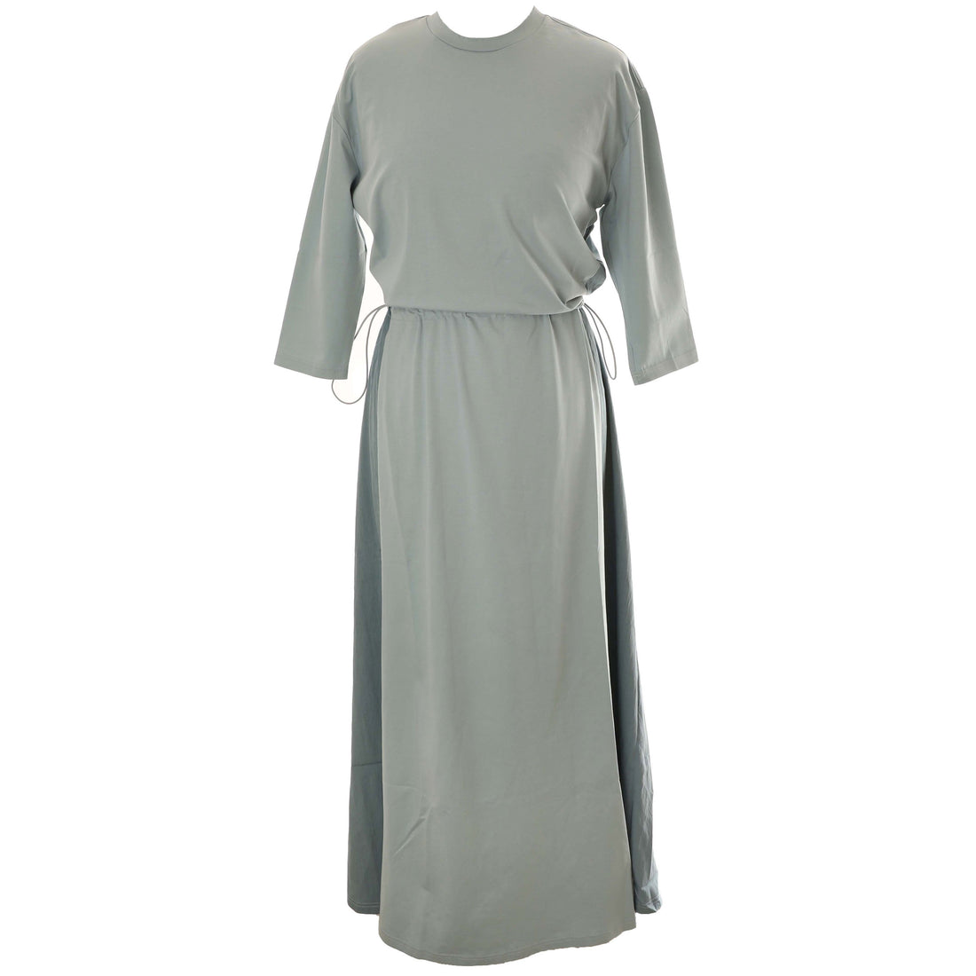 HEV Light Blue Denim Panelled Toggle Dress