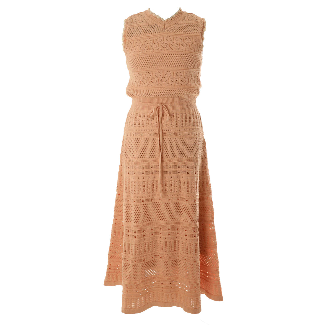 HEV Peach Knit Dress S