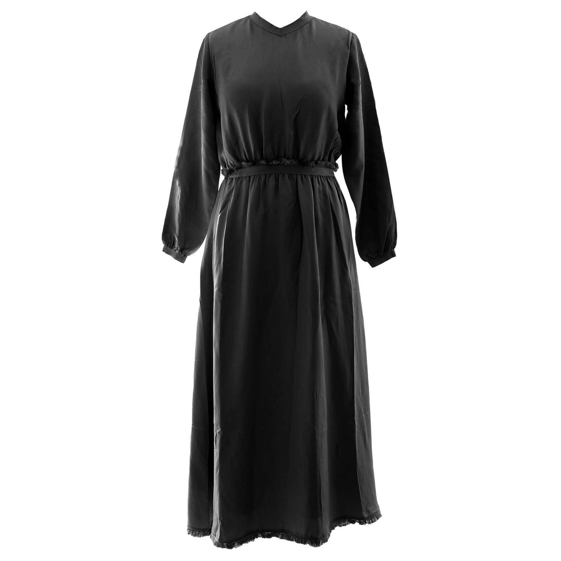 Hev Black Silk Dress