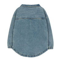 Finger in the Nose  Blue Denim Heaven Loose Shirt