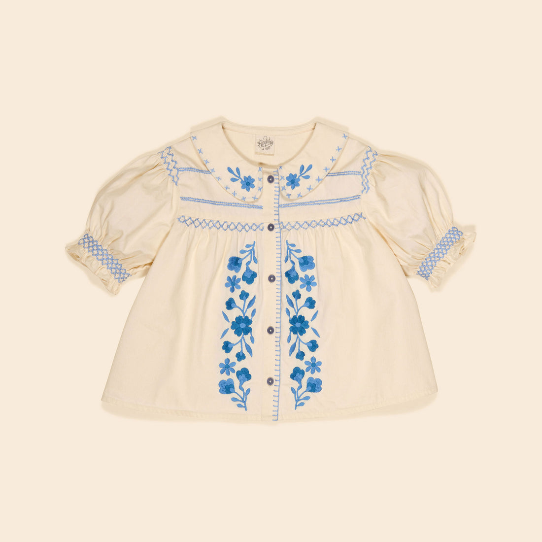 Apolina Cream Heidi Blouse