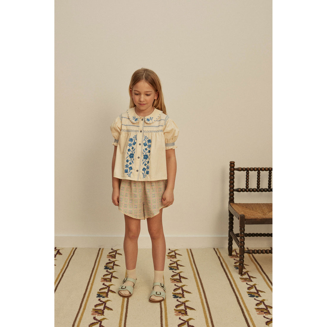 Apolina Cream Heidi Blouse
