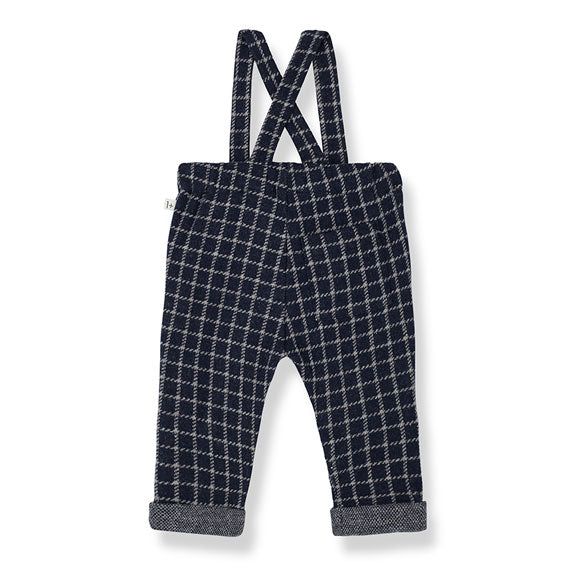 1+ in the Family Navy Hendric Suspender Pants