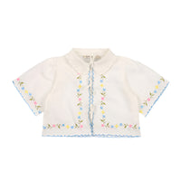 The New Society Coconut Hermione Blouse