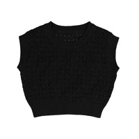 HEV Black Textured Vest