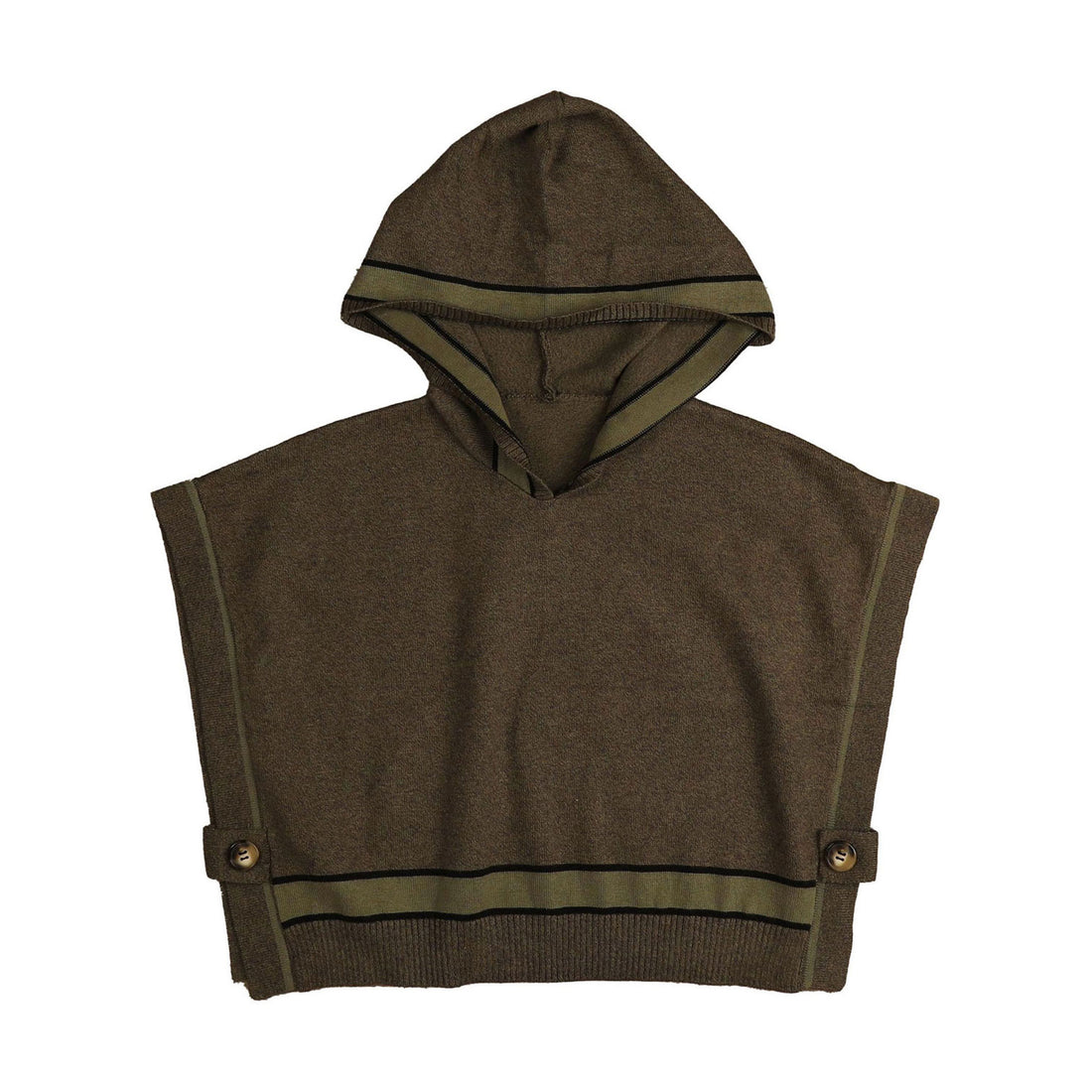 HEV Olive Hooded Vest