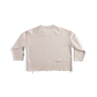 Nununu Smokey Natural Deconstructed Sweatshirt