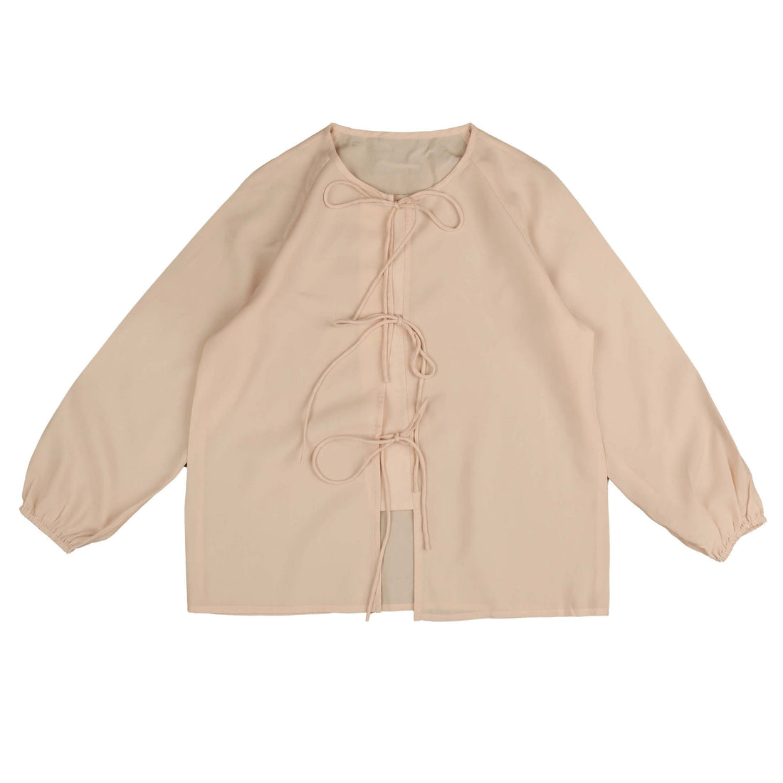 HEV Nude Ribbons Tie Shirt