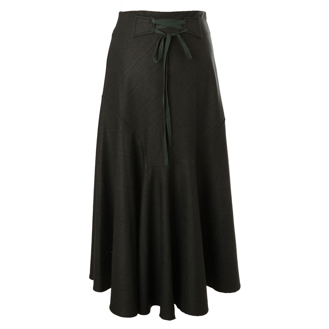 HEV Green Handkerchief Skirt