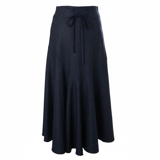 HEV Navy Handkerchief Skirt