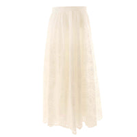HEV White Eyelet Skirt