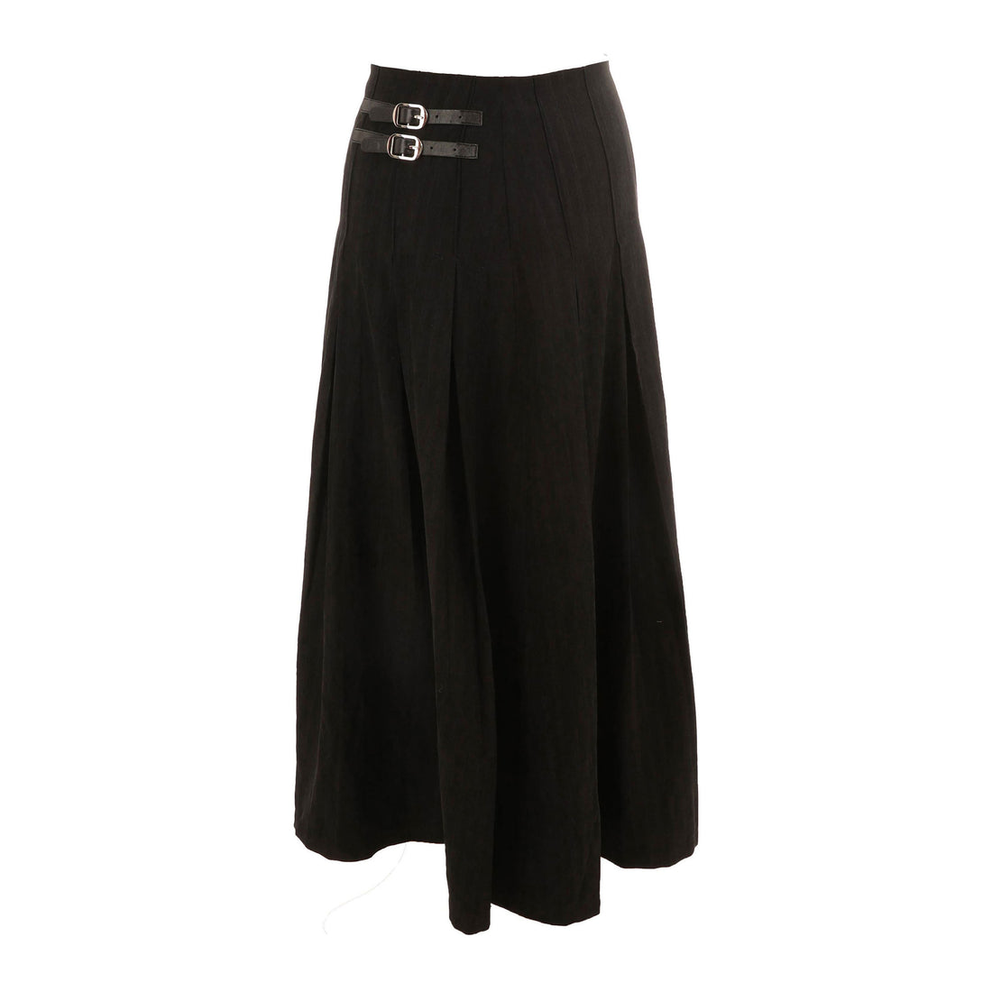 HEV Black Buckle Skirt