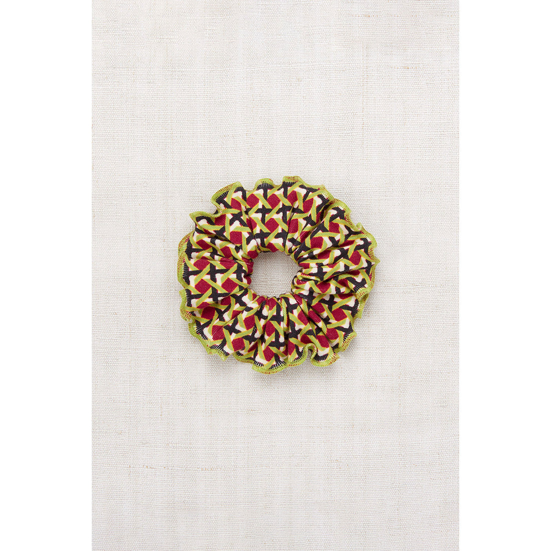 Misha and Puff Sprig Berry Lattice Hair Scrunchie