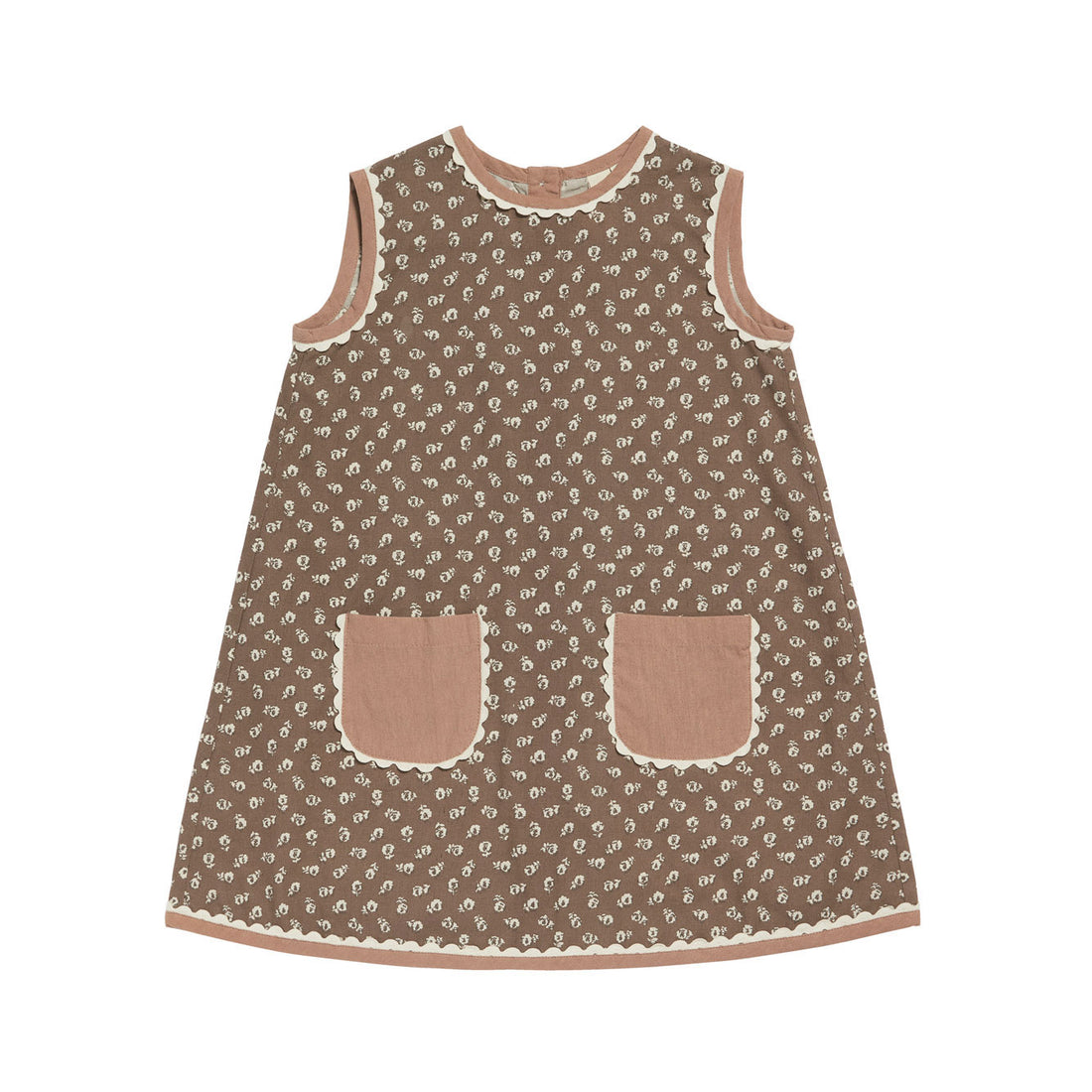 Little Cotton Clothes Clover Floral Hannah Dress