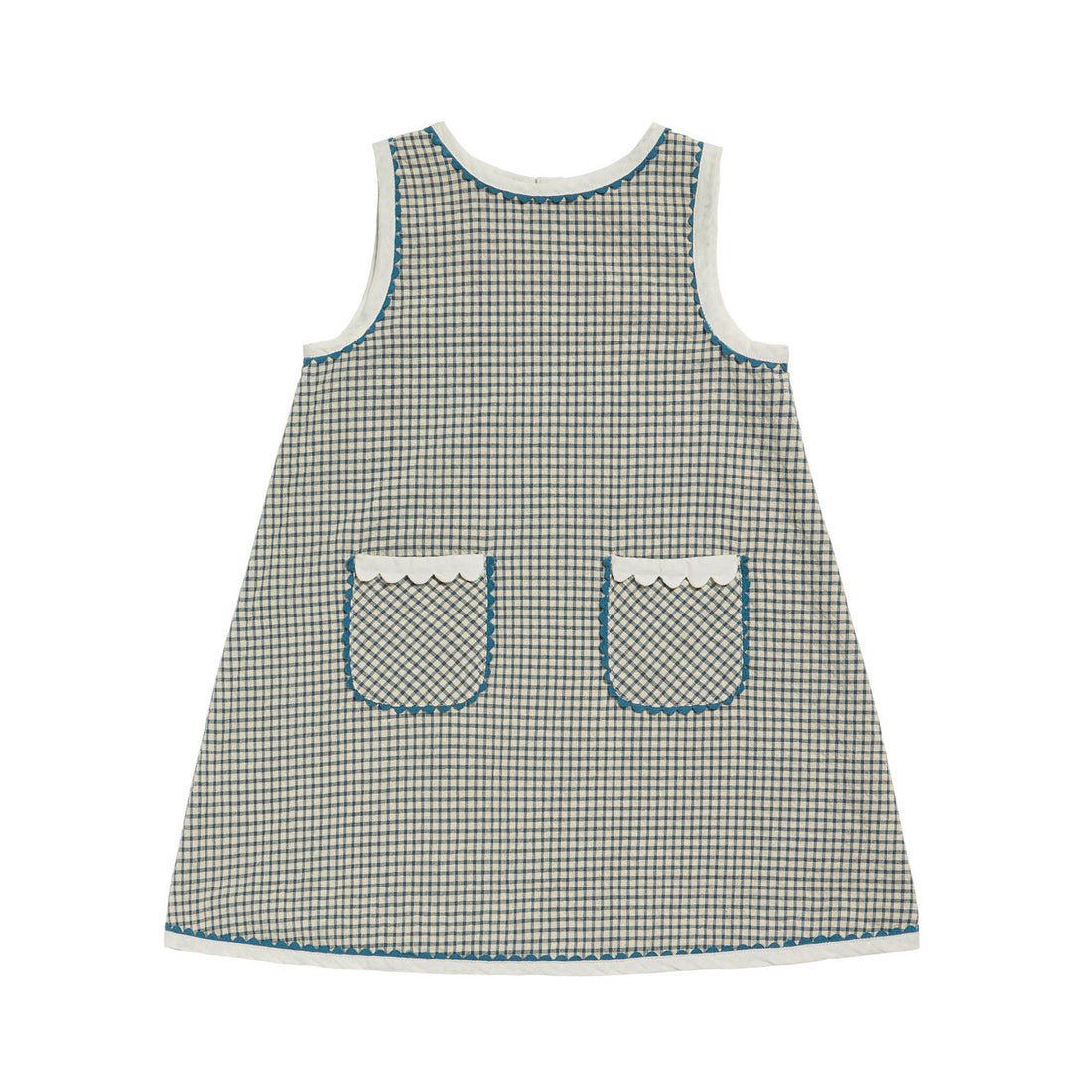 Little Cotton Clothes Rustic Check Hannah Dress