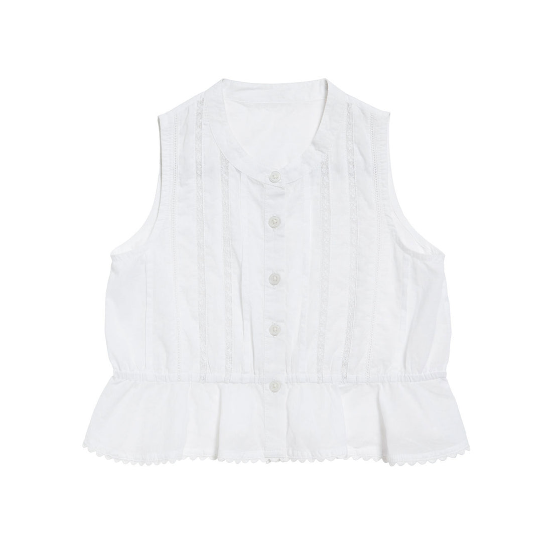 Little Cotton Clothes Off White Hazel Blouse