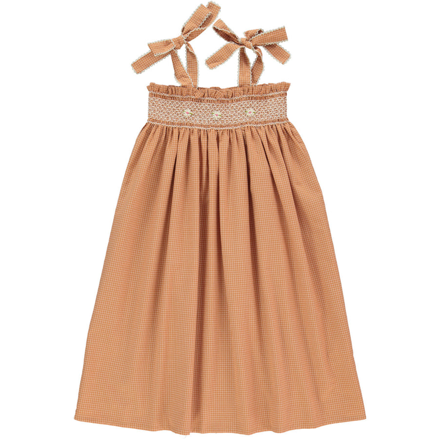 Bebe Organic Caramel Helena Dress