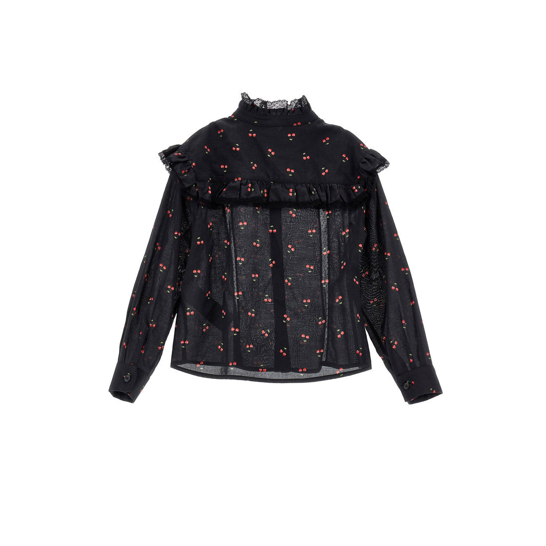 Philosophy Black/Red Cherry Blouse