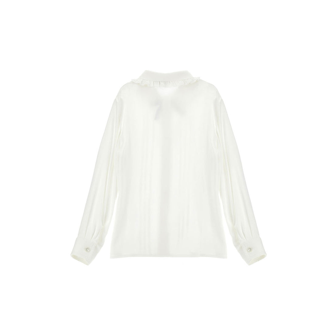 Philosophy White Bow Blouse