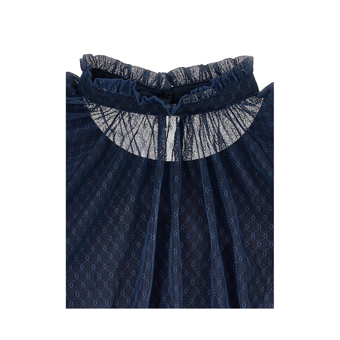 Philosophy Navy Tulle Blouse