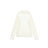 Philosophy White Turtleneck Rib Tee