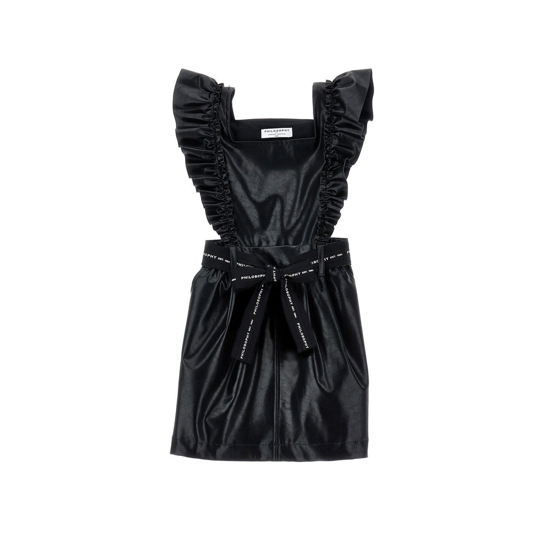 Philosophy Black Overalls Skirt