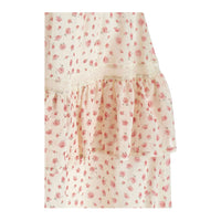 Philosophy Pink Small Rose Long Skirt