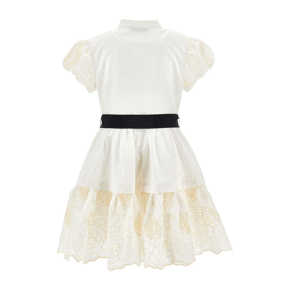 Philosophy Off White Embroidered Dress